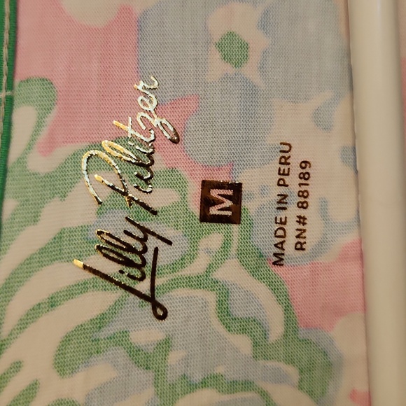 Lilly Pulitzer Pink and Green Floral Dress - Picture 4 of 5